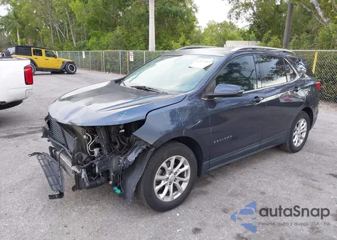 2018 Chevrolet Equinox Lt из США, поврежденный, VIN 3GNAXJEV5JS560592